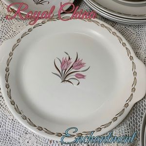 MCM Royal China 12” Round Platter